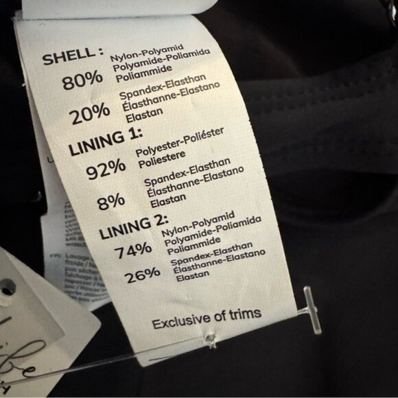 NWT Cupshe Tummy Control Lovely Lace Underwire One Piece Swimsuit Black Size M - Picture 12 of 16